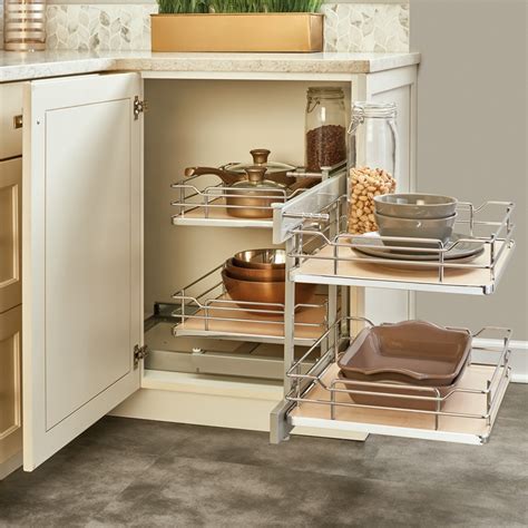 Rev-a-shelf llc - Door Storage Tray Set (Tall Cabinets) $56.55 - $85.55. (Contains: 6235-08-11-52, 6235-08-15-52, 6235-14-11-52, and 3 more ) Expand cabinet space with this handy five tray door …